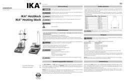 IKA&reg; Heizblock IKA&reg; Heating block
