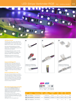IP 20 Verbinden Sie alle unsere LED-Stripes