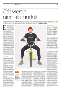 Ich werde niemals m&uuml;de!