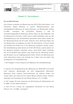 Einheit 09 SV 08 - Juristische Fakult&auml;t