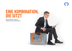 eine kombination, die sitzt