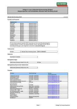 Ansprechpartner und Kontaktdaten Alliander Netz Heinsberg GmbH