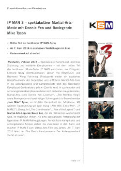 KSM_Ip Man 3 - Deutscher Pressestern