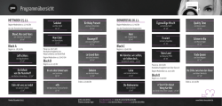 Programm als PDF - Filmfest D&uuml;sseldorf