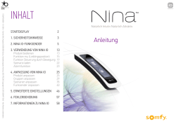 INHALT - Somfy