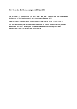 Hinweis zu Bev&ouml;lkerungsdaten