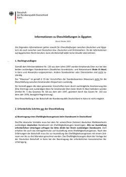 Eheschlie&szlig;ung in &Auml;gypten