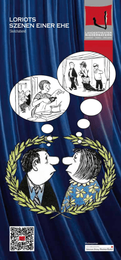 loriots szenen einer ehe - Landestheater Niederbayern