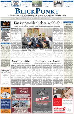 Ein ungewöhnlicher Anblick