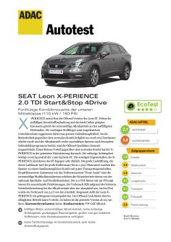 SEAT Leon X-PERIENCE 2.0 TDI Start&Stop 4Drive
