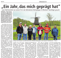 Ein Jahr,das mich gepr&auml;gt hat