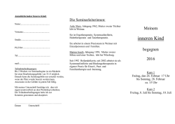 inneren Kind - Therapie und Beratung Marion Josefs