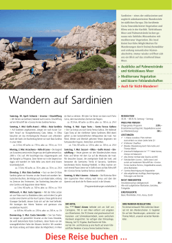 Wandern auf Sardinien - felix