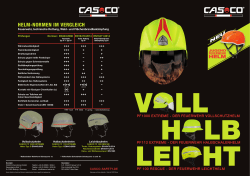 helm-normen im vergleich - Fritz Raschel Feuerschutz GmbH