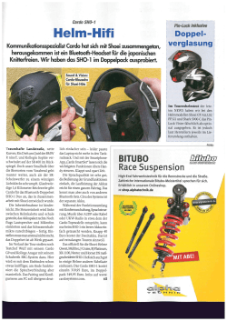Helm-Hifi - Cardo Systems