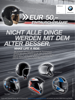 erfahren - BMW Motorrad