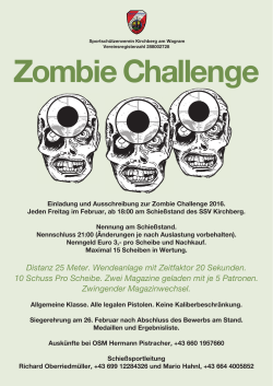 2016Zombie - SSV Kirchberg am Wagram