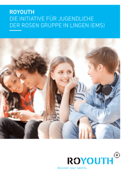 ROBIGS Die Bilinguale grunDschule Der rOsen gruppe in lingen