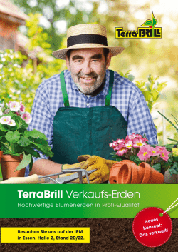 Prospekt Verkaufs-Erden
