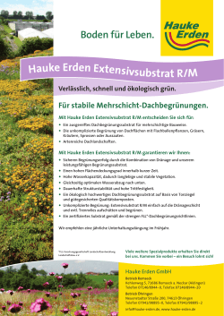 Hauke Erden Extensivsubstrat R/M