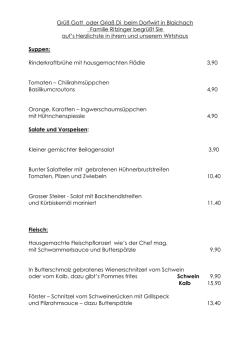 Gr&uuml;&szlig; Gott oder Gria&szlig; Di beim Dorfwirt in Blaichach Familie Ritzinger