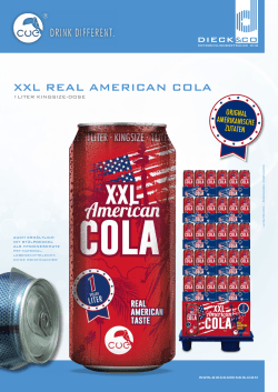 xxl real american cola