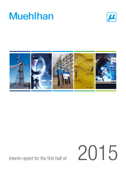 Half Year Report 2015