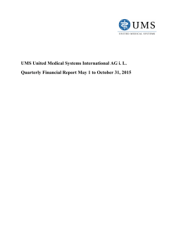2nd Quarterly Report 2015/2016