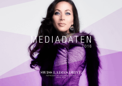 mediadaten - Swiss Ladies Drive