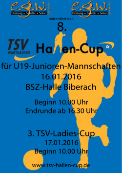 herunterladen - TSV-Hallen-Cup