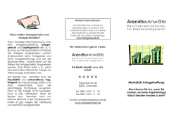 Arendts  Anwälte