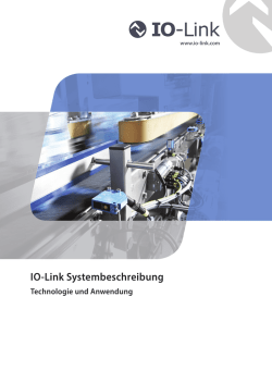 IO-Link Systembeschreibung