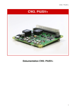 Dokumentation Pi USV + (deutsch, PDF)