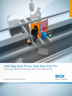Safe Bag Drop Prime, Safe Bag Drop Pro System für