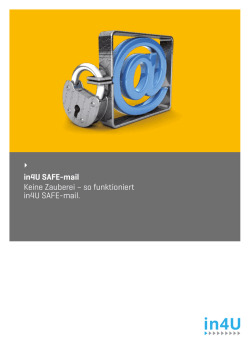 in4U SAFE-mail