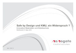 Safe by Design und KMU, ein Widerspruch?
