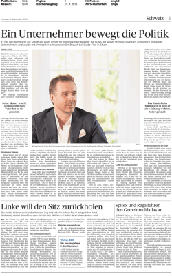 Ein Unternehmer bewegt die Politik