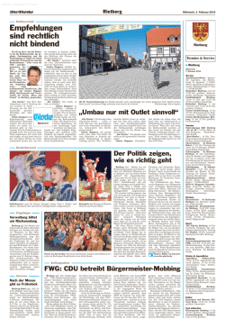 Die Glocke – Kindersitzung 03.02.2016
