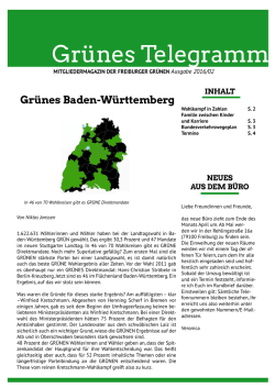 Gr&uuml;nes Telegramm