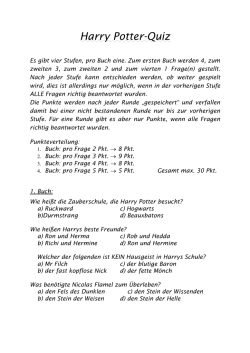 Harry Potter-Quiz