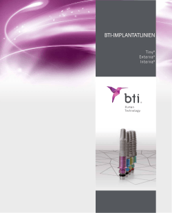 bti-implantatlinien - BTI Biotechnology Institute