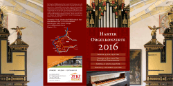 Harter Orgelkonzerte - Wallfahrtskirche Hart