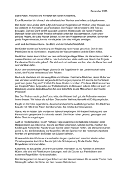 Infobrief - November 2015 - Nandri Kinderhilfe :: Home