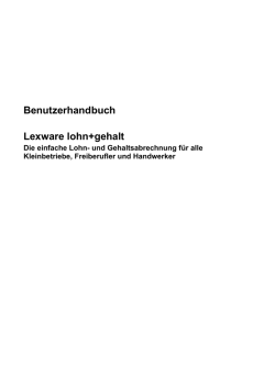Handbuch Lexware lohn+gehalt 2016 - lex-blog