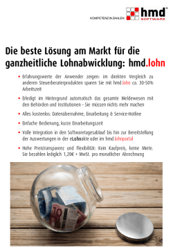 hmd.lohn - hmd Software