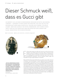 Dieser Schmuck wei&szlig;, dass es Gucci gibt