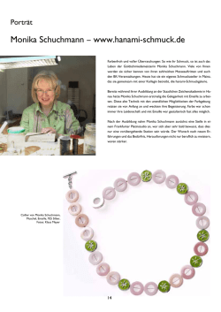 Monika Schuchmann &ndash; www.hanami-schmuck.de