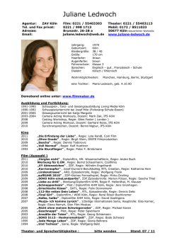 Juliane Ledwoch