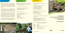 Projektanträge Informationen 111-Arten