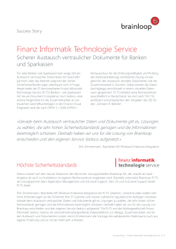 Finanz Informatik Technologie Service